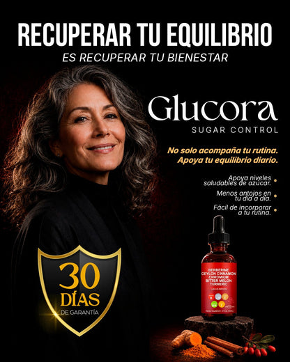 Glucora — Equilibra tu azúcar, naturalmente.