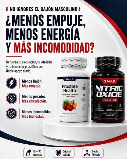 Combo Pro Vital™ ¿Cansado de que tu rendimiento ya no sea el mismo de antes?