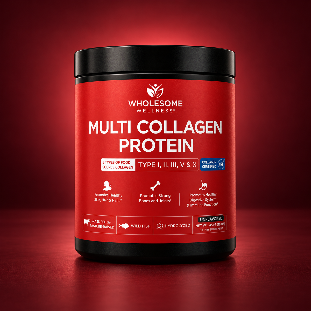 COLLAGEN PROTEIN 5 EN 1 | ¿Líneas de expresión más visibles, piel apagada y pérdida de firmeza?